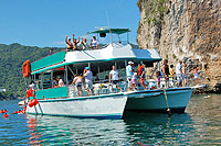 Catamaran in Puerto Vallarta