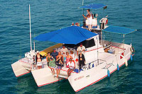 Catamaran in Puerto Vallarta