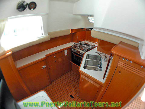 Full Kitchen On-Board Catamaran